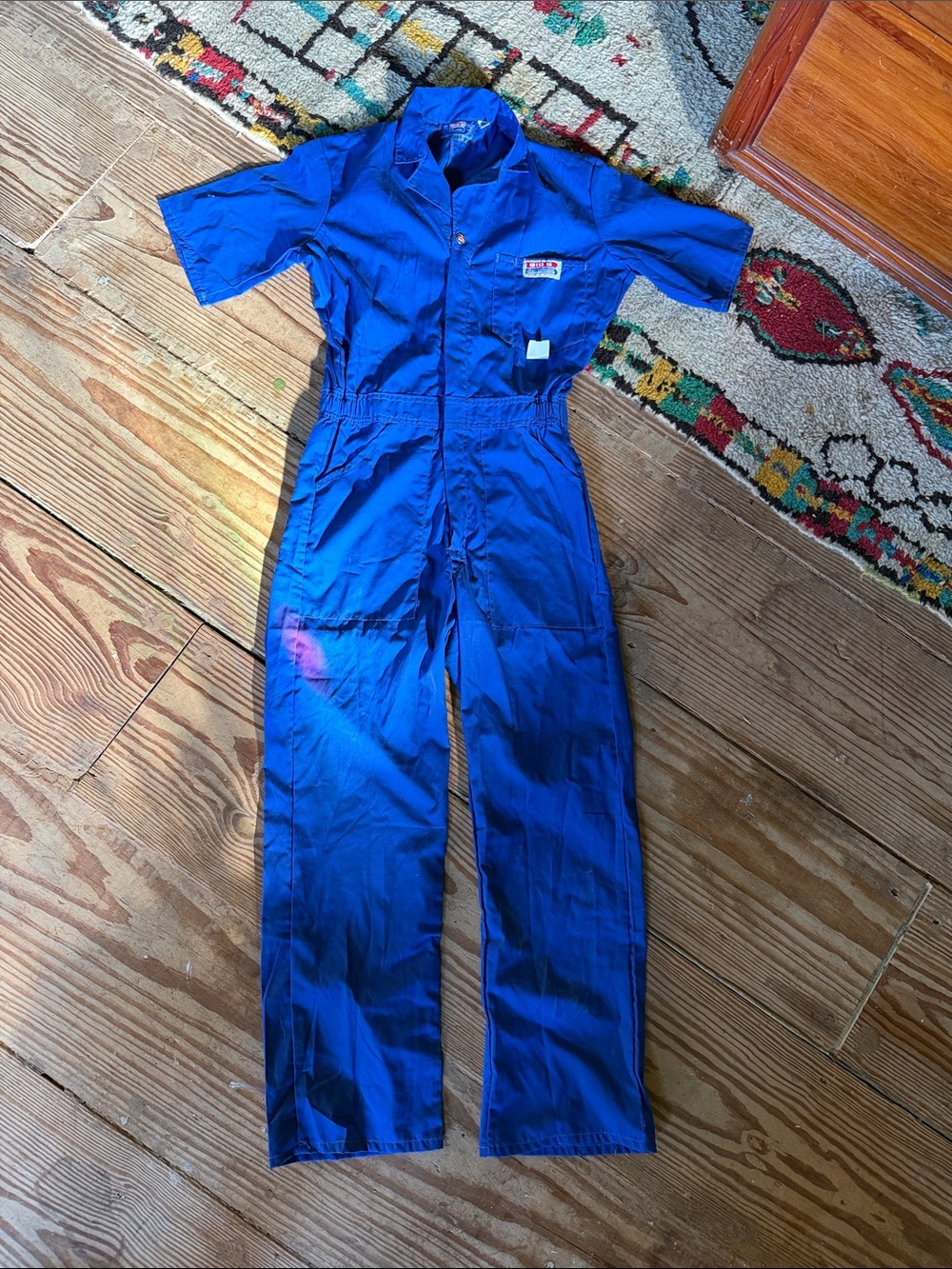 Blue Canadian Women's Utility Jumpsuit never worn XS/s perfect condition